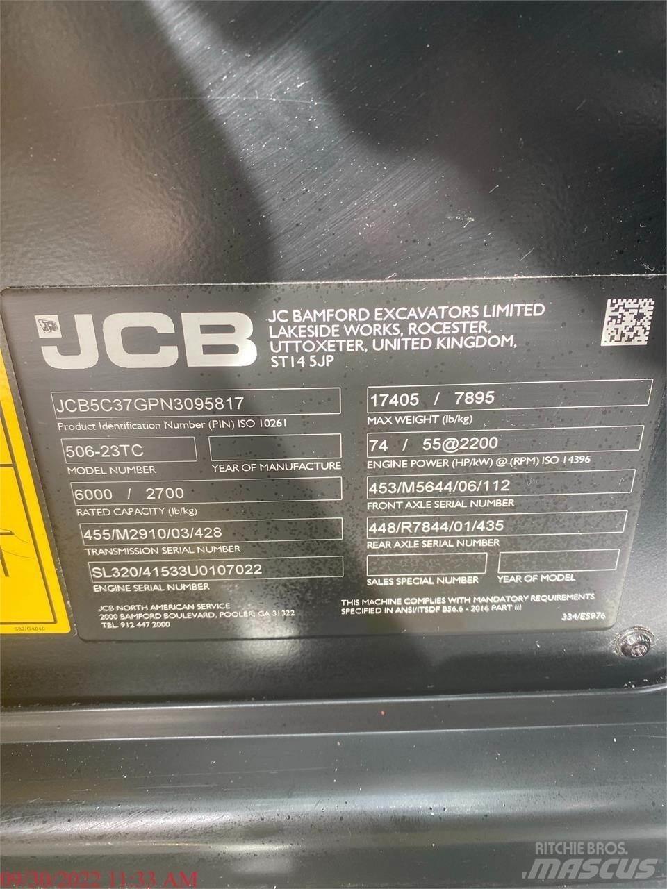 JCB 506-23TC Verreikers