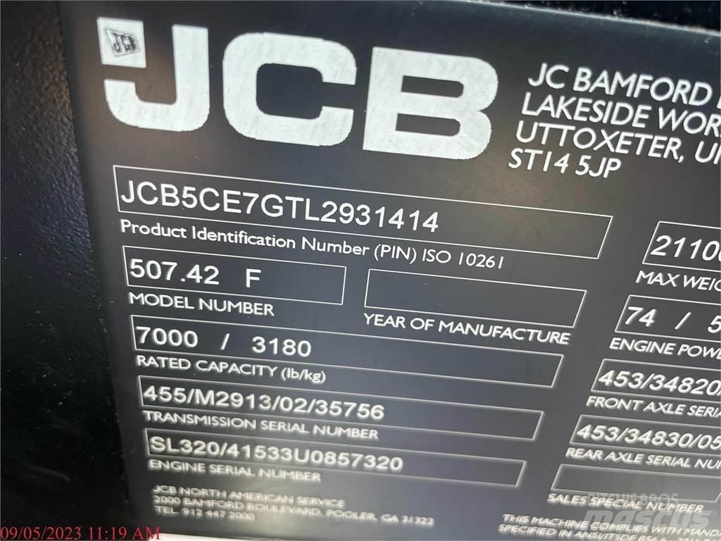 JCB 507-42 Verreikers