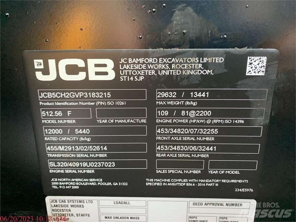 JCB 512-56 Verreikers