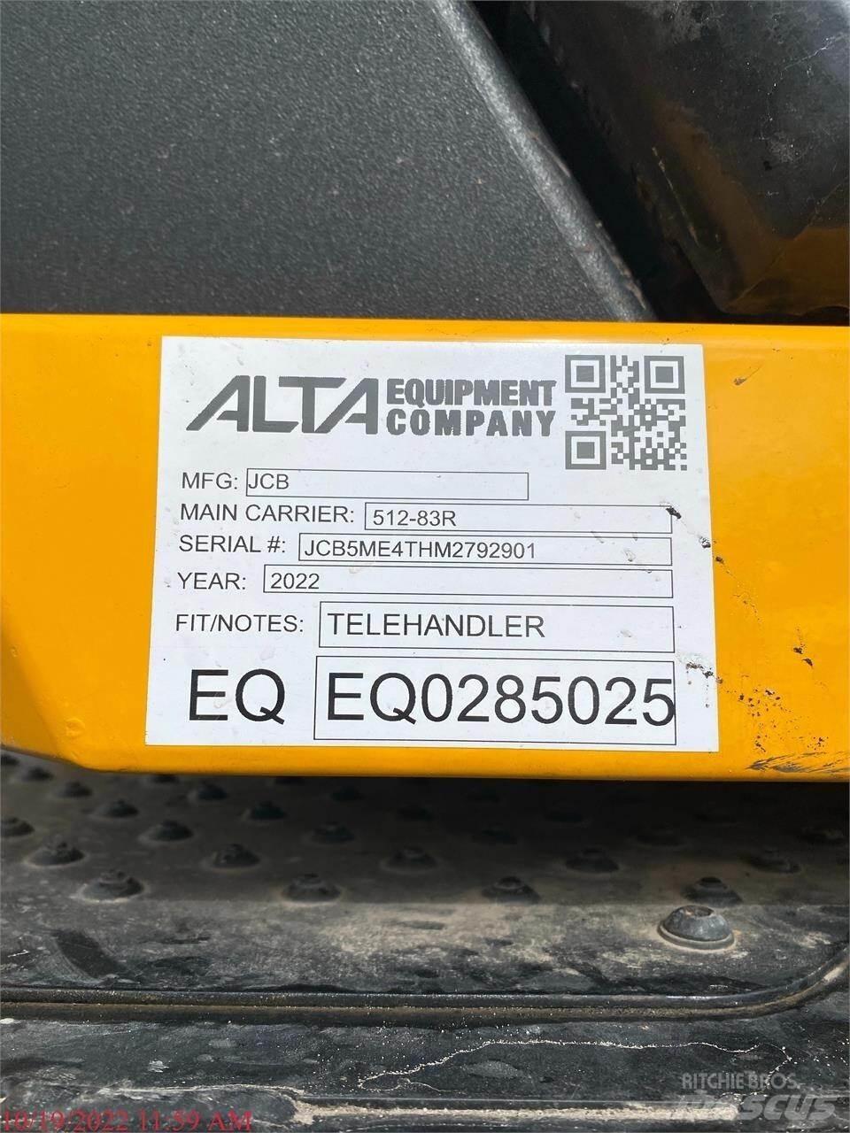 JCB 512-83R Verreikers