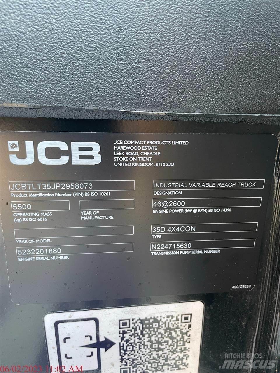 JCB 77-52D Verreikers