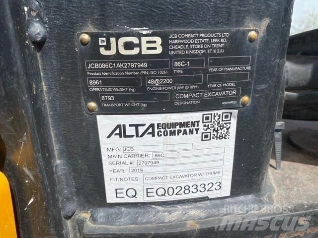 JCB 86C-1 Rupsgraafmachines