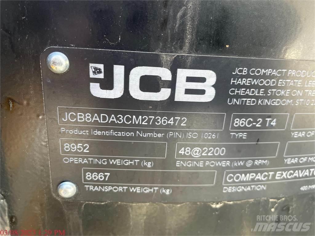 JCB 86C-2 Rupsgraafmachines