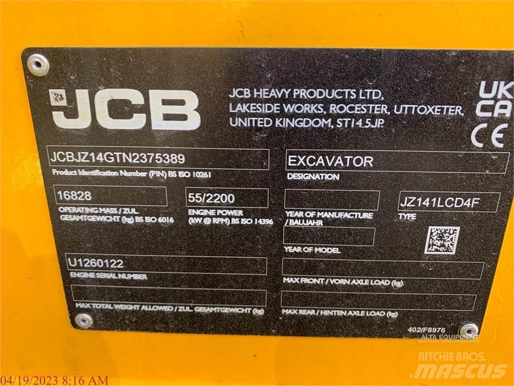JCB JZ141 LC Rupsgraafmachines