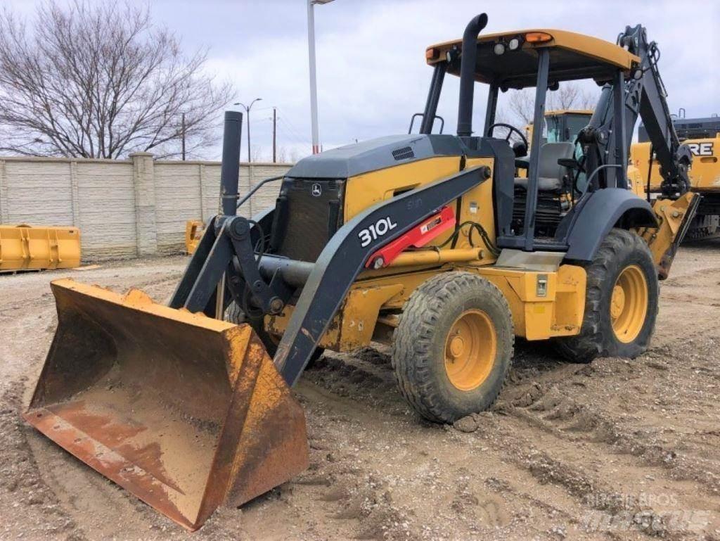 John Deere 310L Graaf-laadcombinaties
