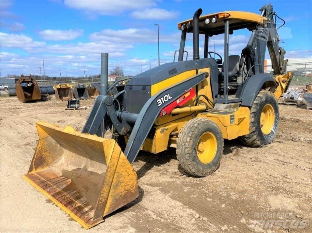 John Deere 310L Graaf-laadcombinaties
