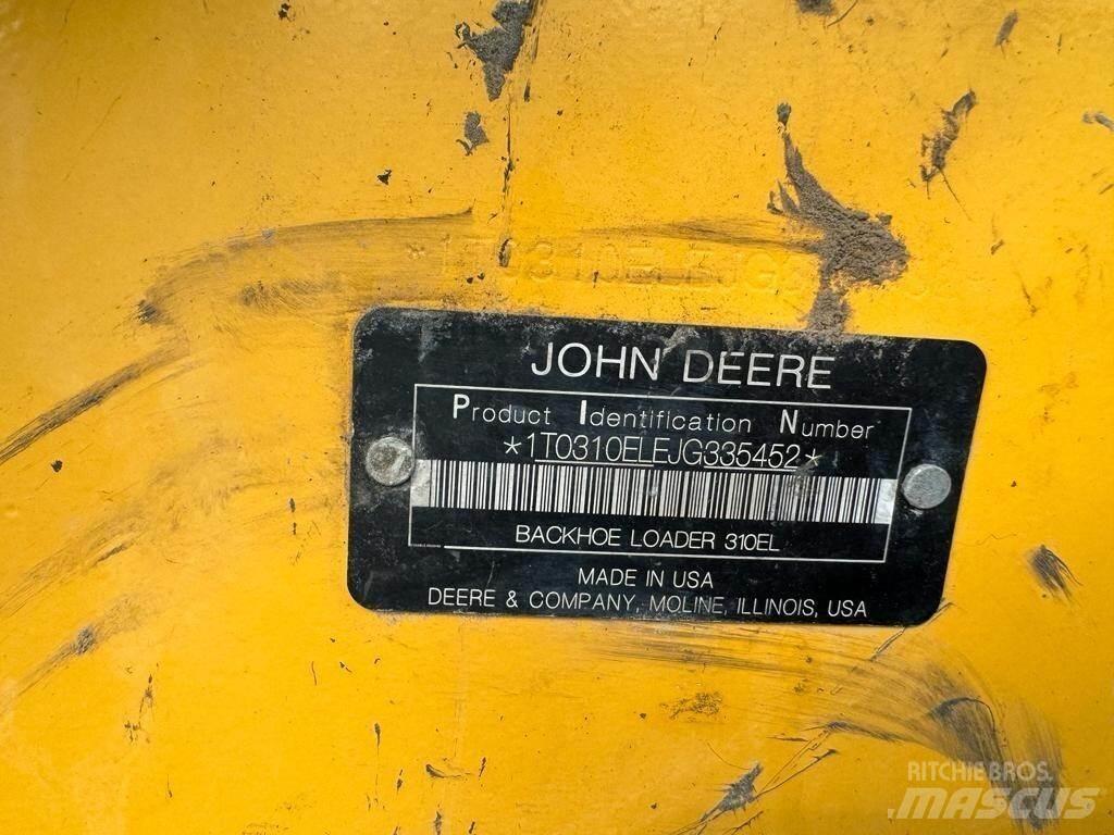 John Deere 310L EP Graaf-laadcombinaties