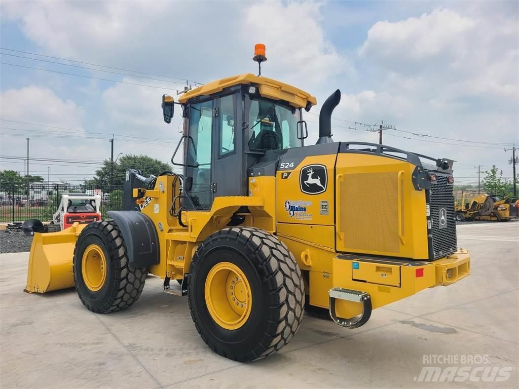 John Deere 524P Wielladers