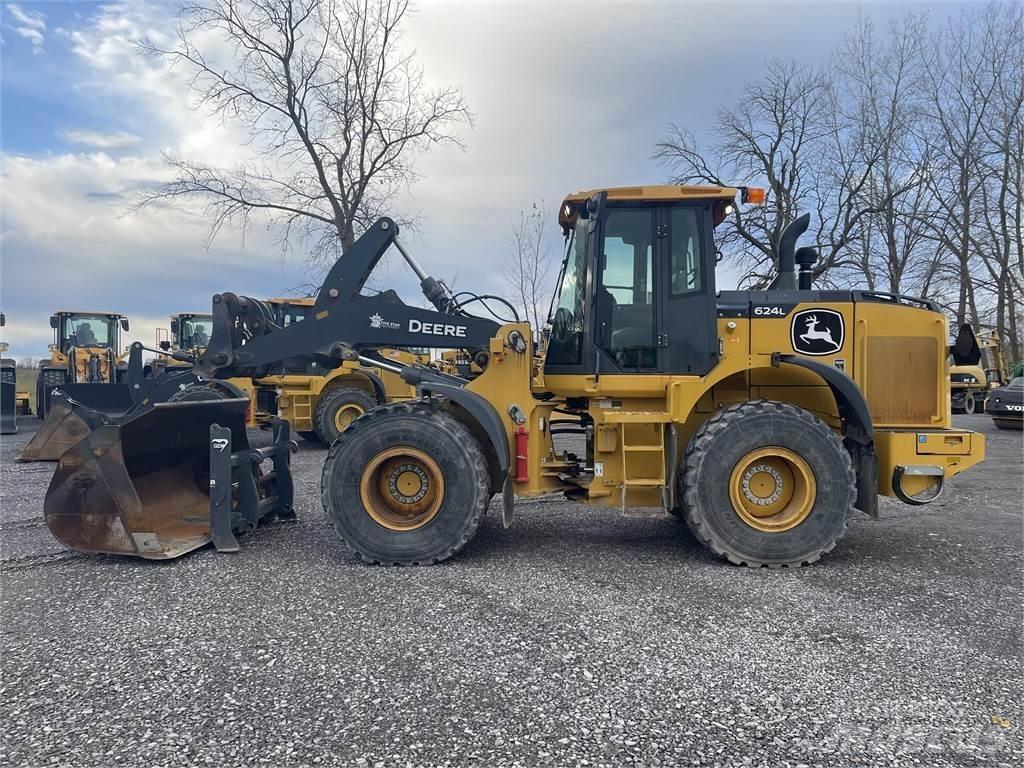 John Deere 624L Wielladers