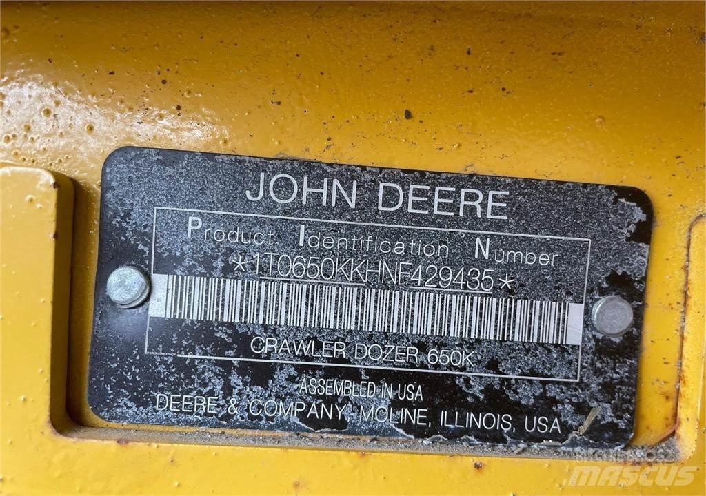 John Deere 650K LGP Rupsdozers