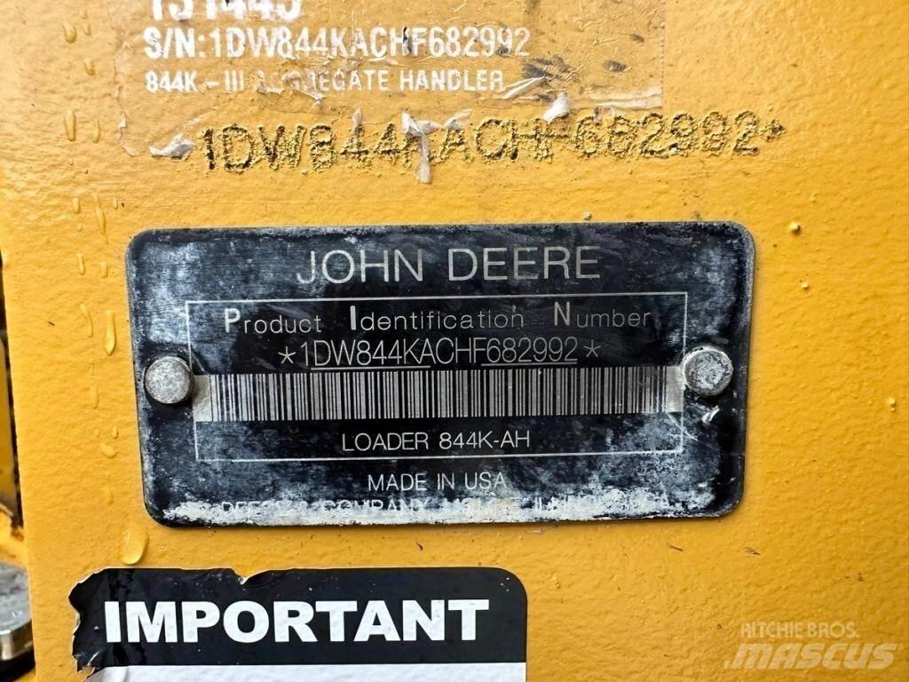 John Deere 844KIII Wielladers