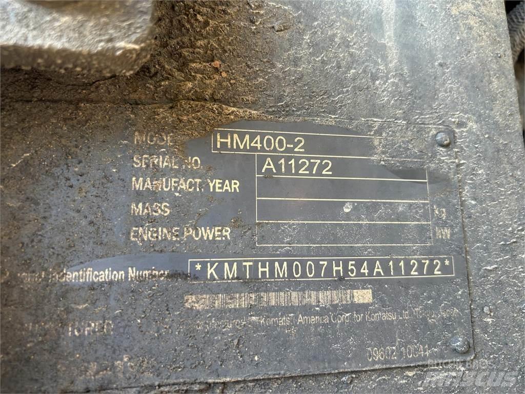 Komatsu HM400-2 Knik dumptrucks