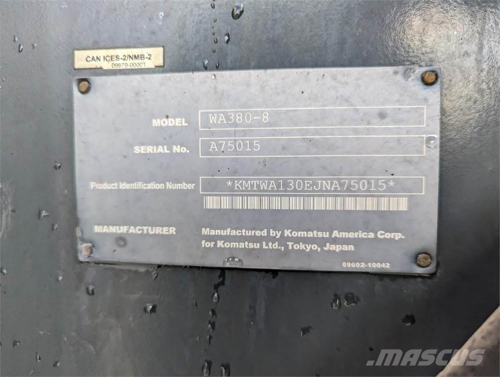 Komatsu WA380-8 Wielladers