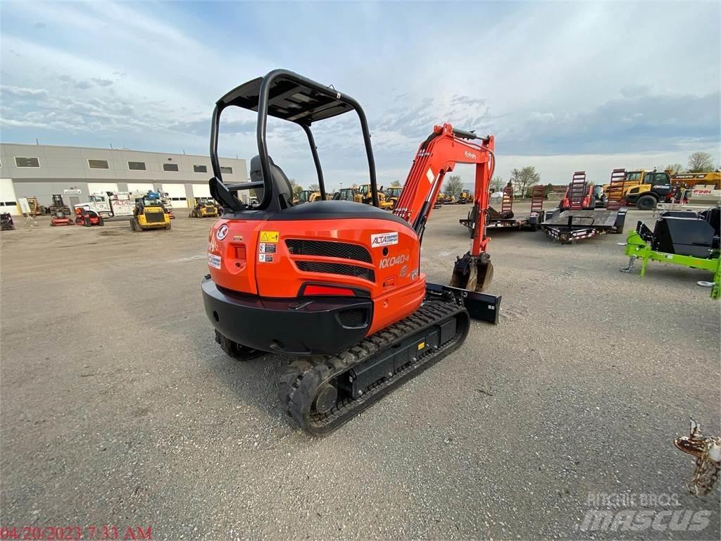 Kubota KX040-4 Minigraafmachines < 7t