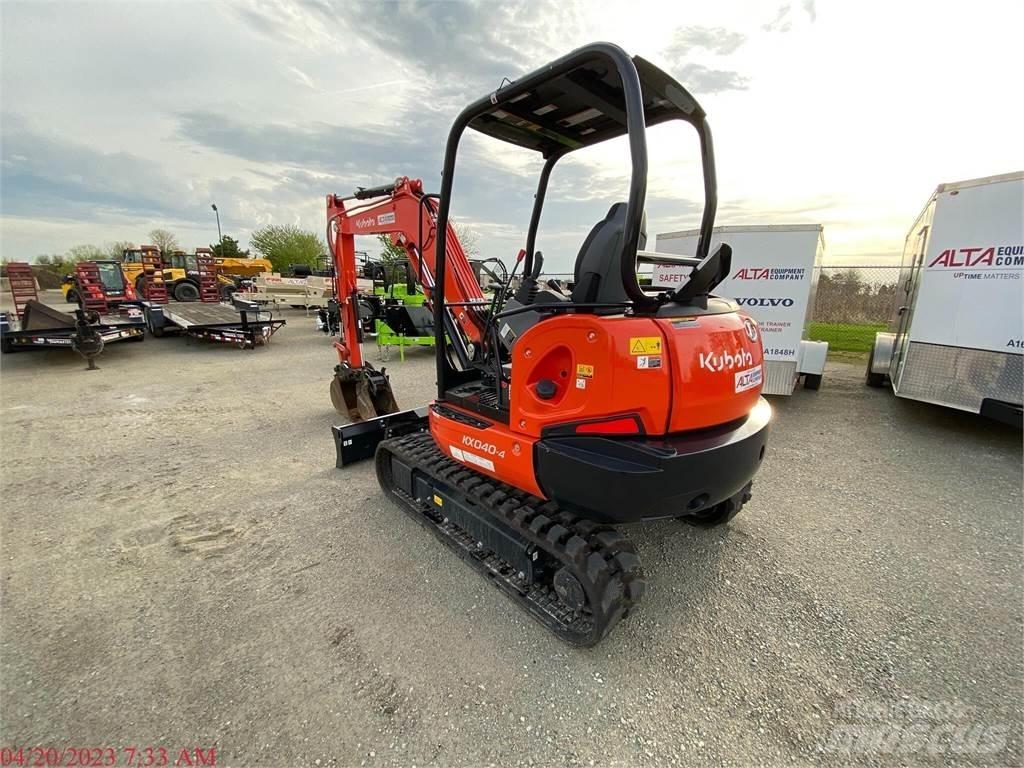 Kubota KX040-4 Minigraafmachines < 7t