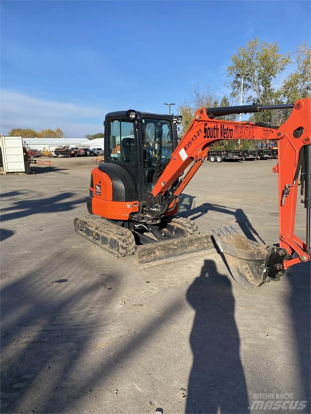 Kubota U35-4 Minigraafmachines < 7t