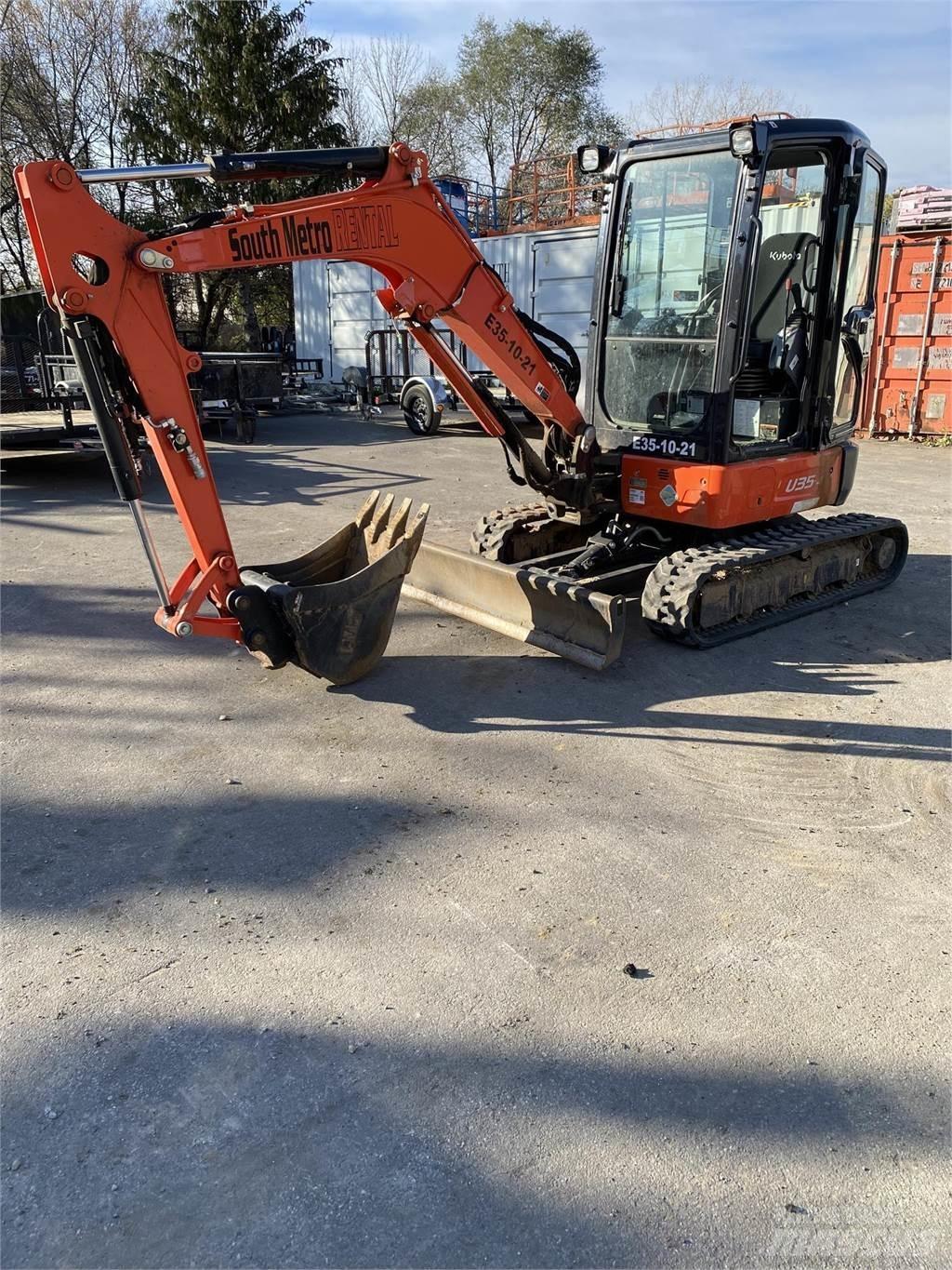 Kubota U35-4 Minigraafmachines < 7t