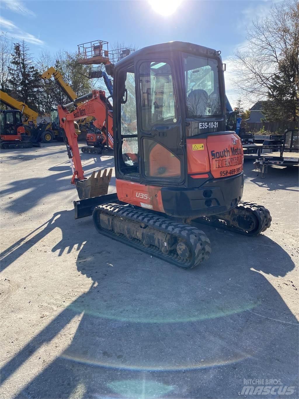 Kubota U35-4 Minigraafmachines < 7t