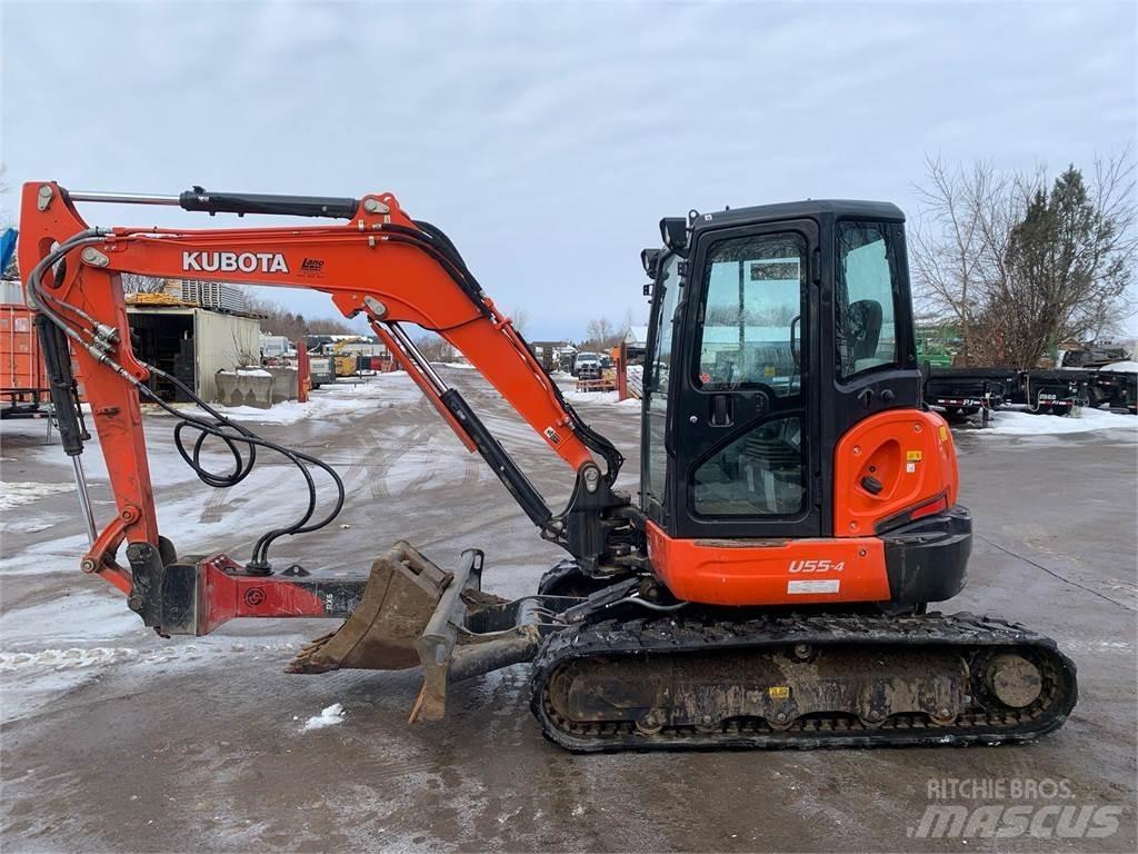 Kubota U55-4 Minigraafmachines < 7t