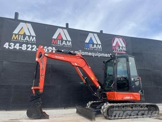 Kubota U56-5 Minigraafmachines < 7t