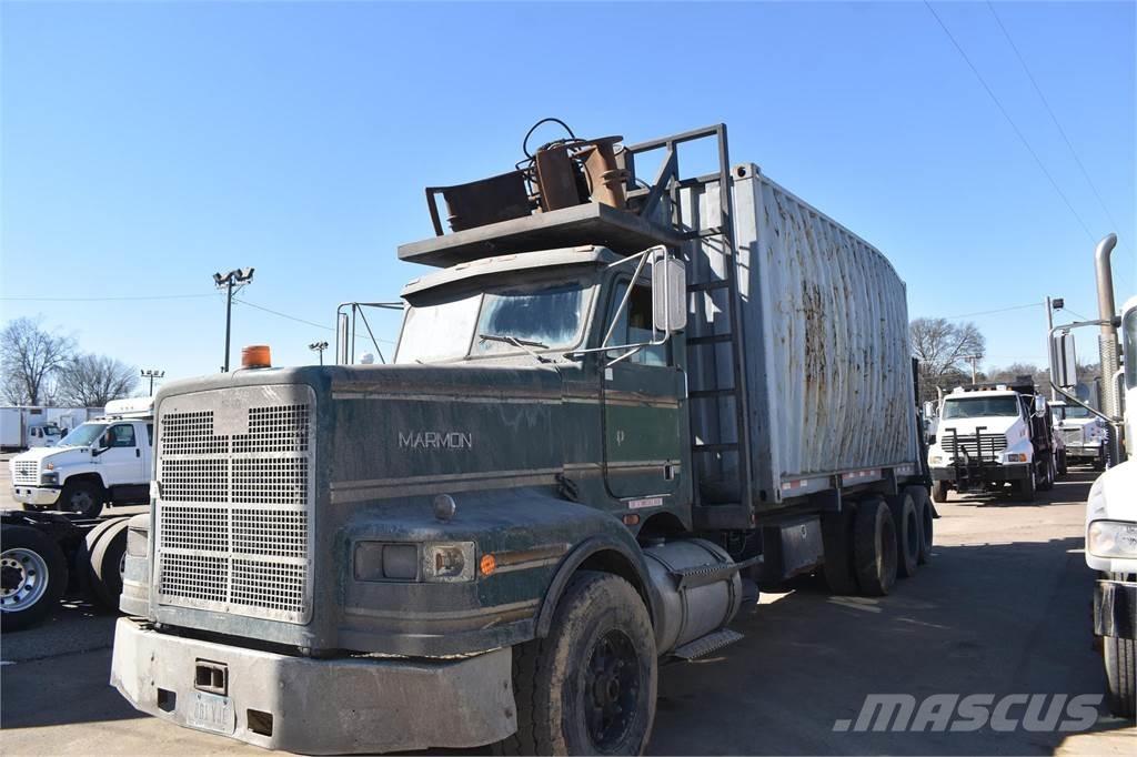  MARMON 330 Vlakke laadvloer met kraan