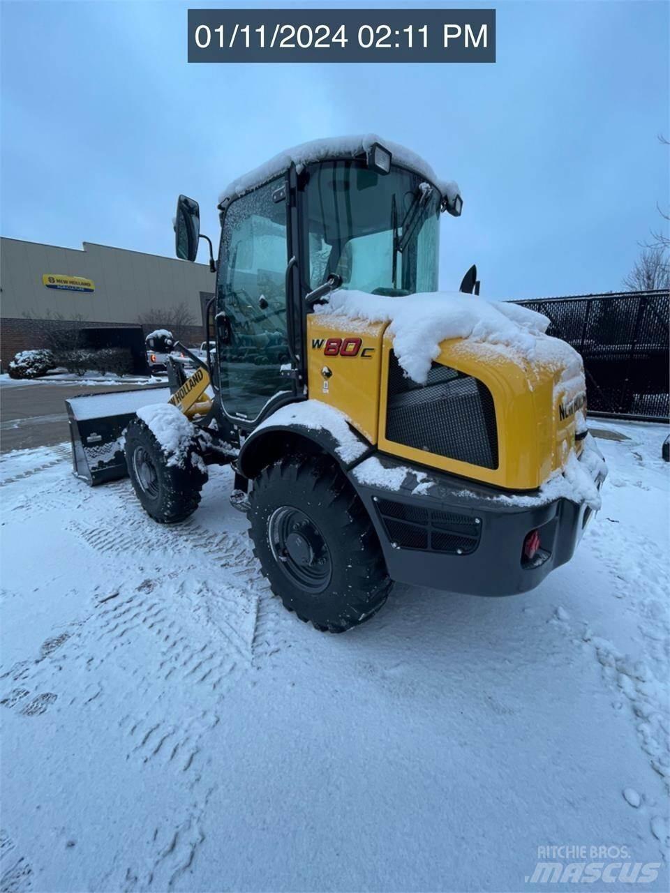 New Holland W80C Wielladers