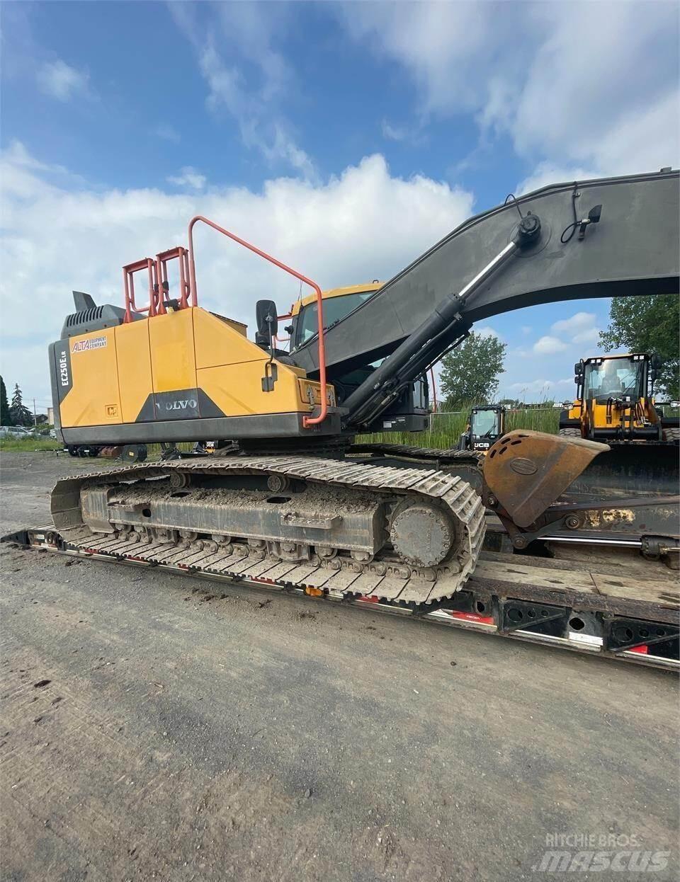 Volvo EC250E LR Rupsgraafmachines