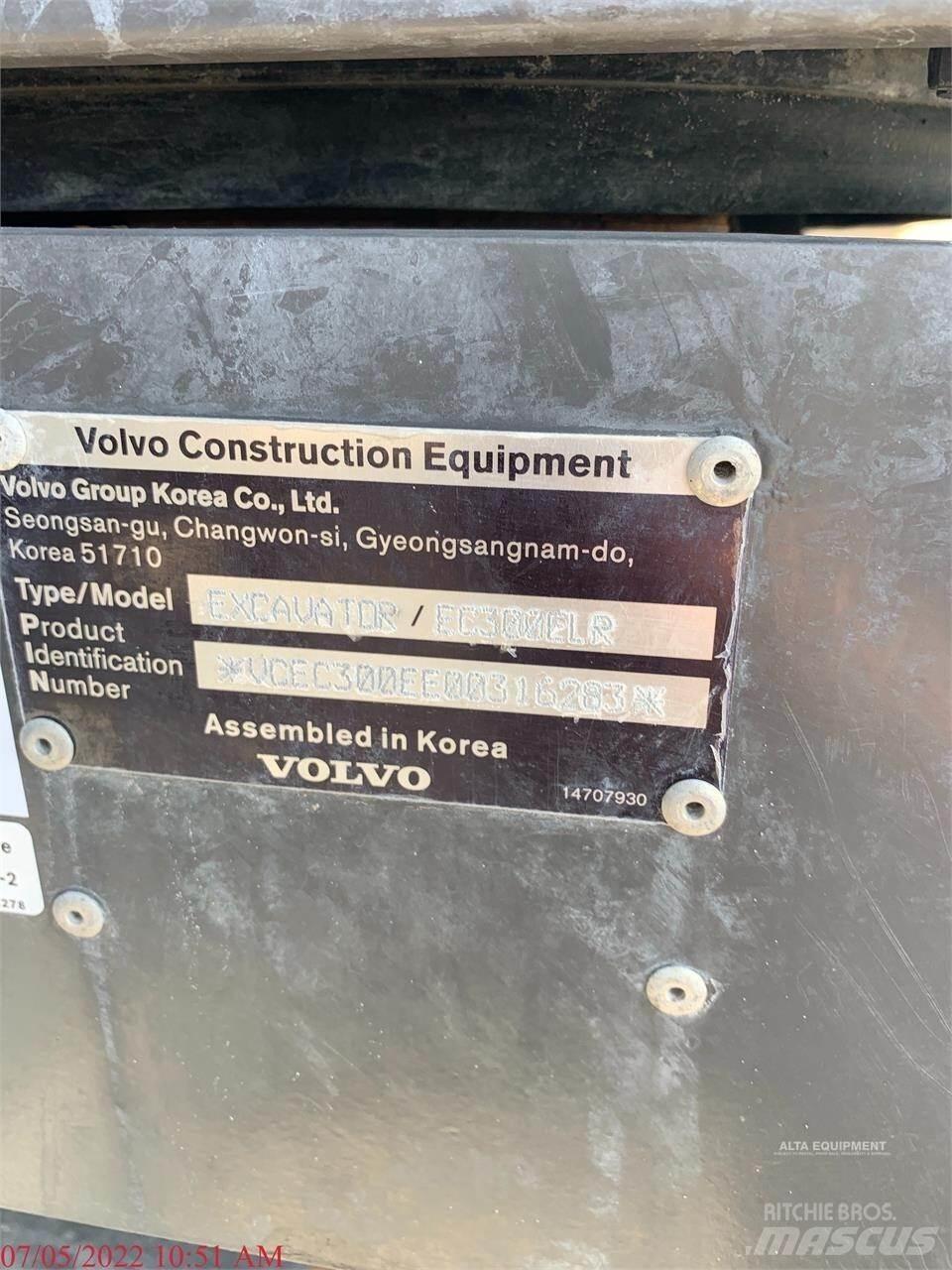 Volvo EC300E LR Rupsgraafmachines