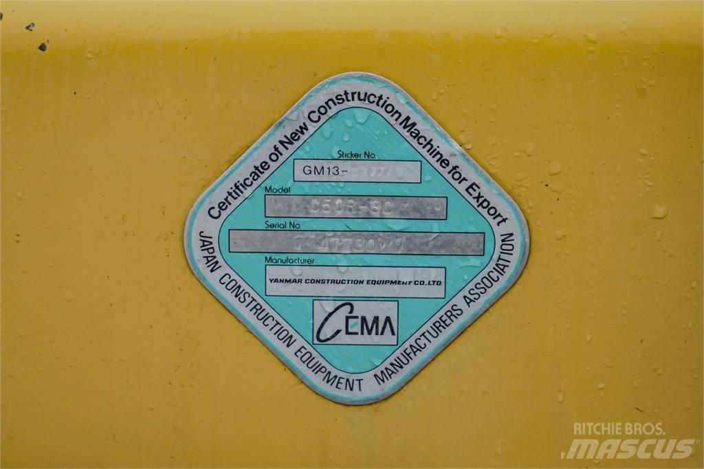 Yanmar C50R-3 Rupsdumpers