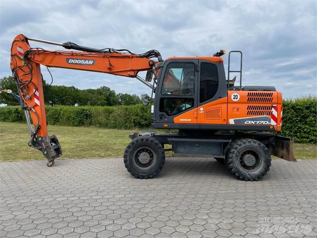 Doosan DX170W-5 Wielgraafmachines