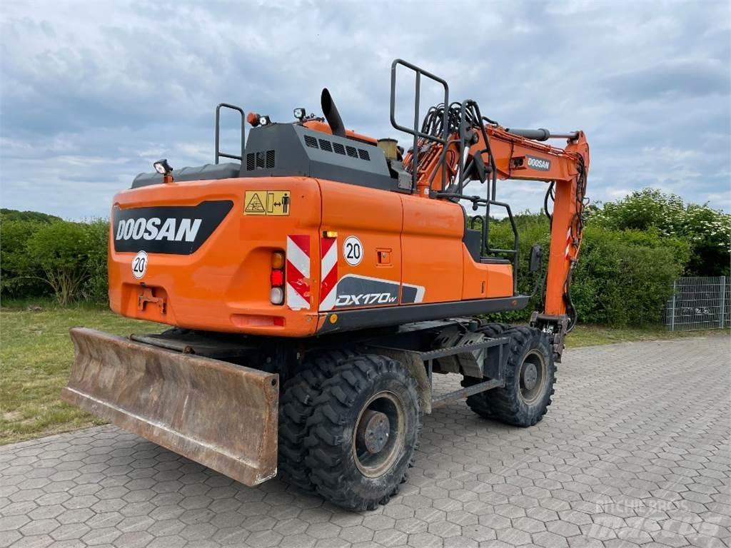 Doosan DX170W-5 Wielgraafmachines