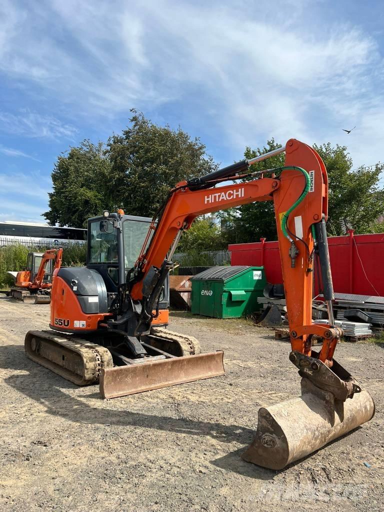 Hitachi ZX 55 U-5 Minigraafmachines < 7t