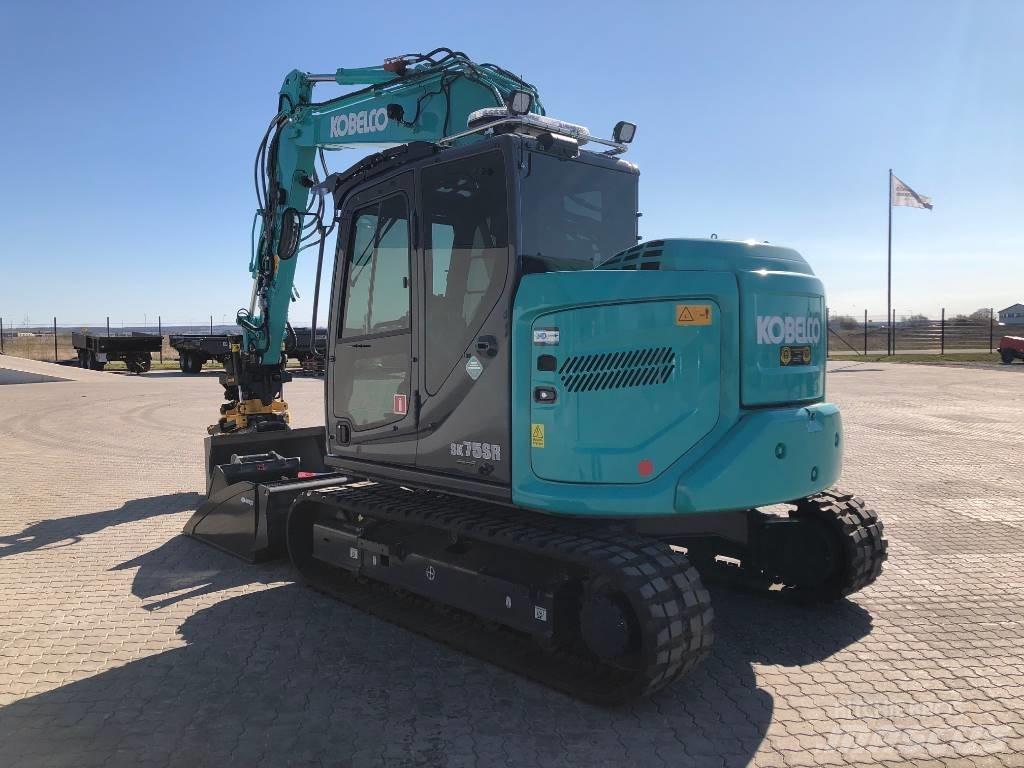 Kobelco SK 75 SR Midigraafmachines 7t - 12t