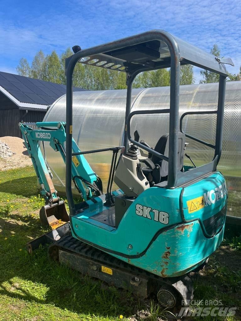 Kobelco SK 16 Minigraafmachines < 7t