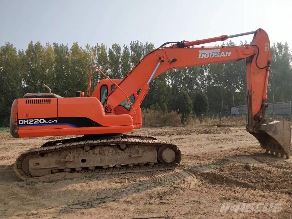 Doosan dh220lc-7 Rupsgraafmachines