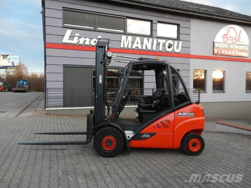 Linde H35T-02 LPG heftrucks
