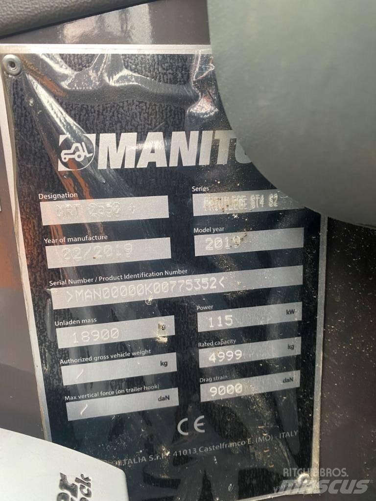 Manitou MRT 2550 Verreikers