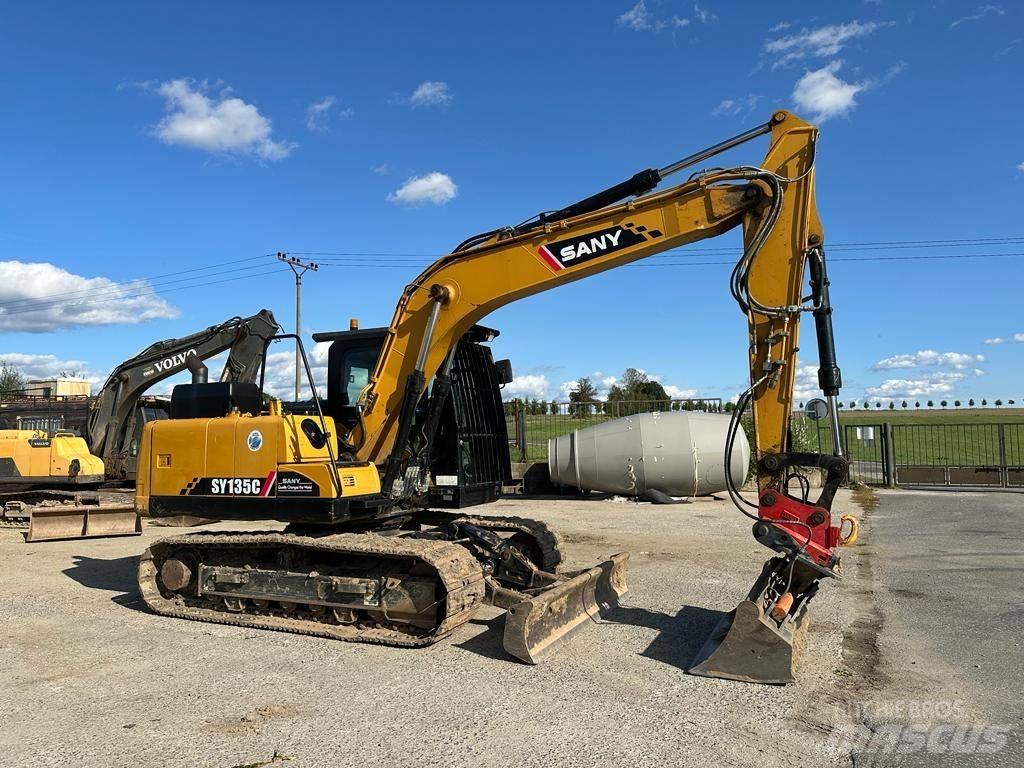 Sany SY 135 C Rupsgraafmachines
