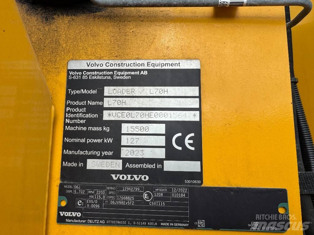 Volvo L 70 H Wielladers
