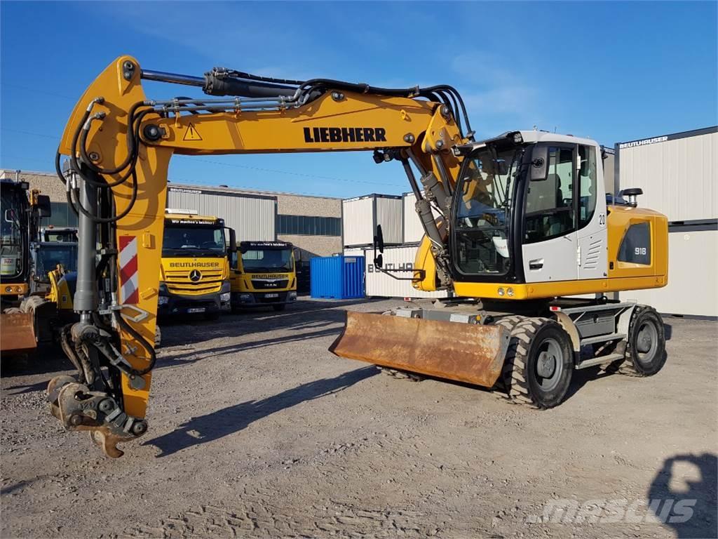 Liebherr A918 Wielgraafmachines