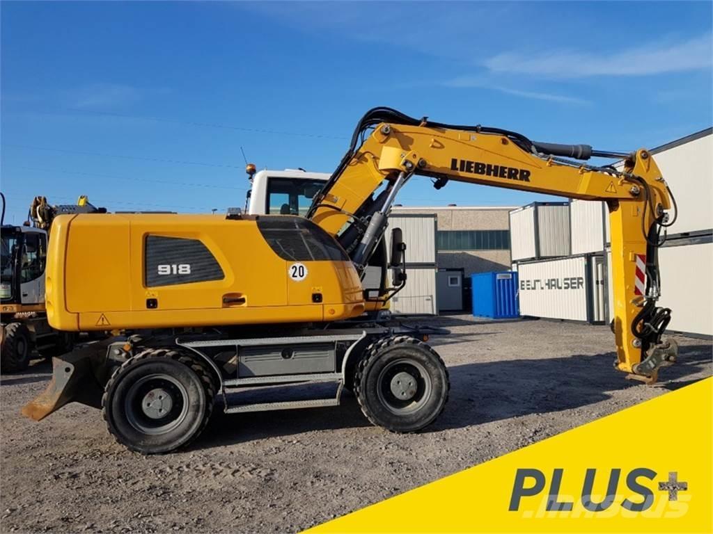 Liebherr A918 Wielgraafmachines