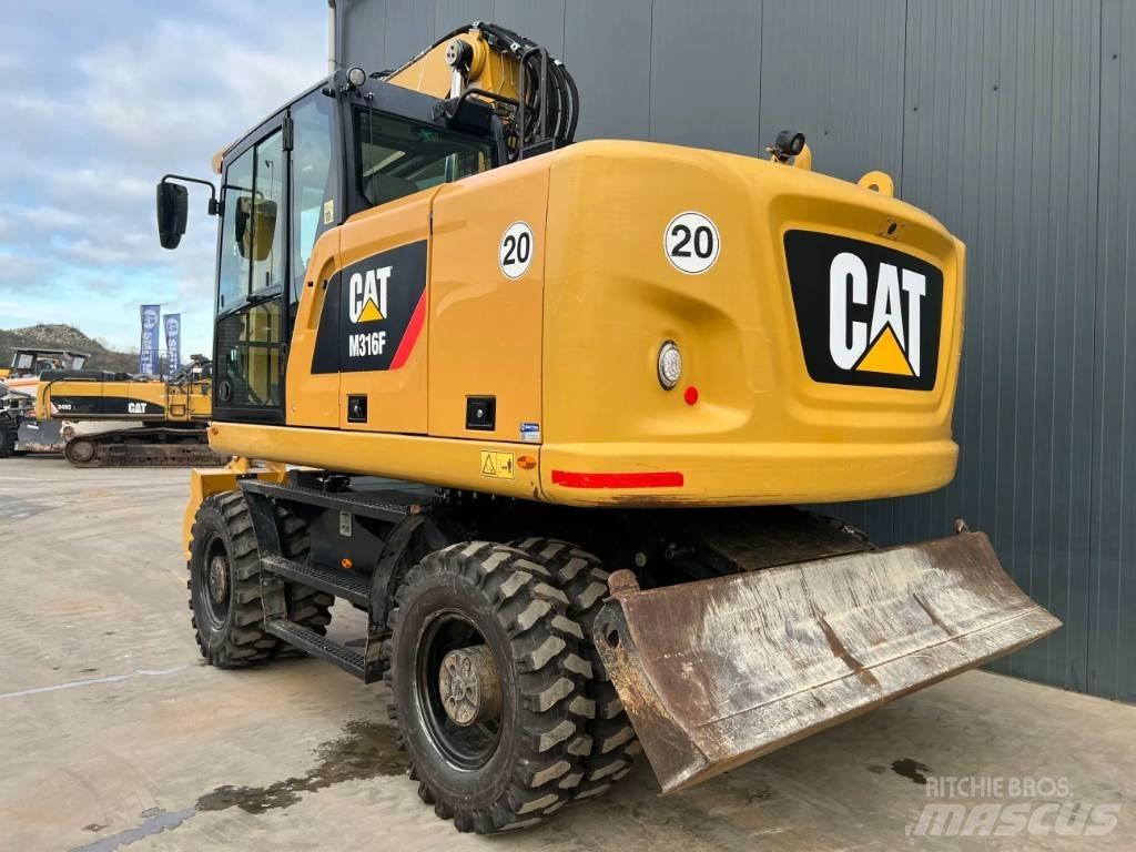 CAT M316F Wielgraafmachines