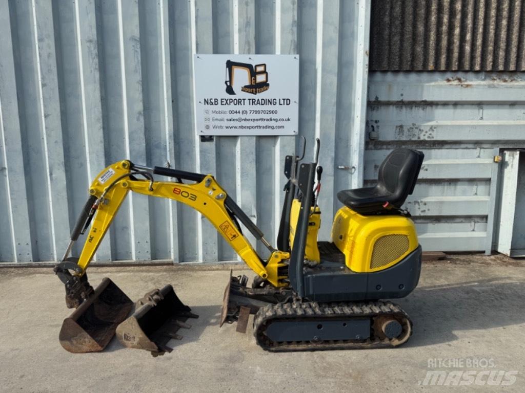 Wacker Neuson 803 Minigraafmachines < 7t