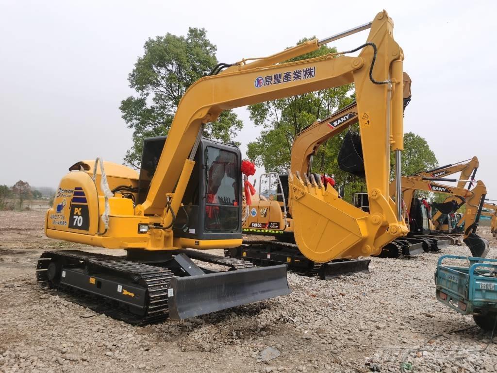 Komatsu PC 70-8 Rupsgraafmachines