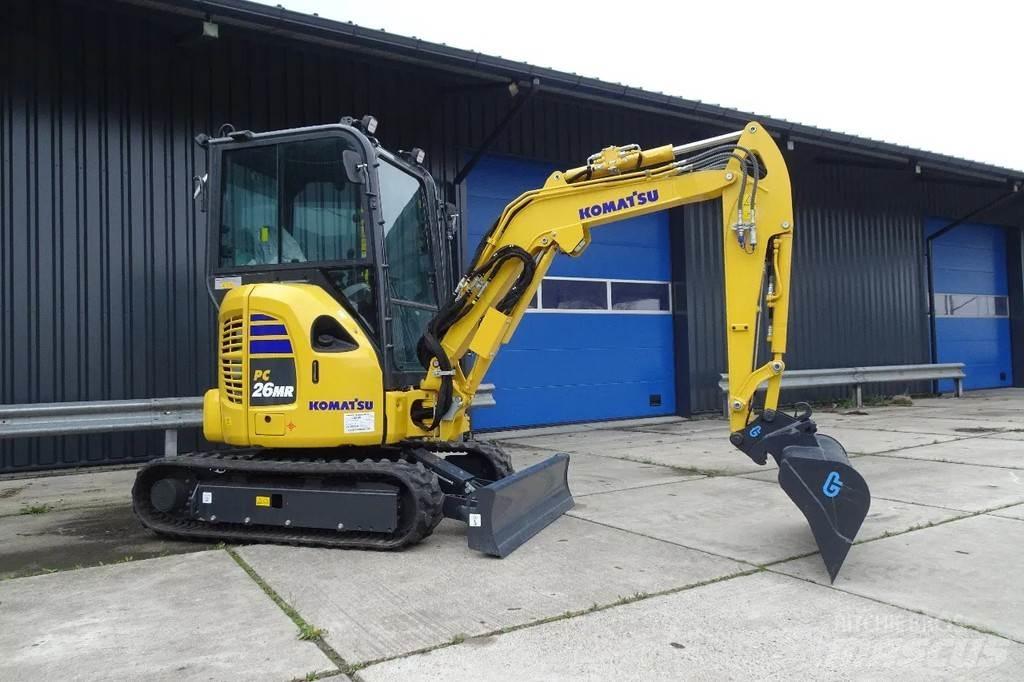 Komatsu PC26MR Rupsgraafmachines