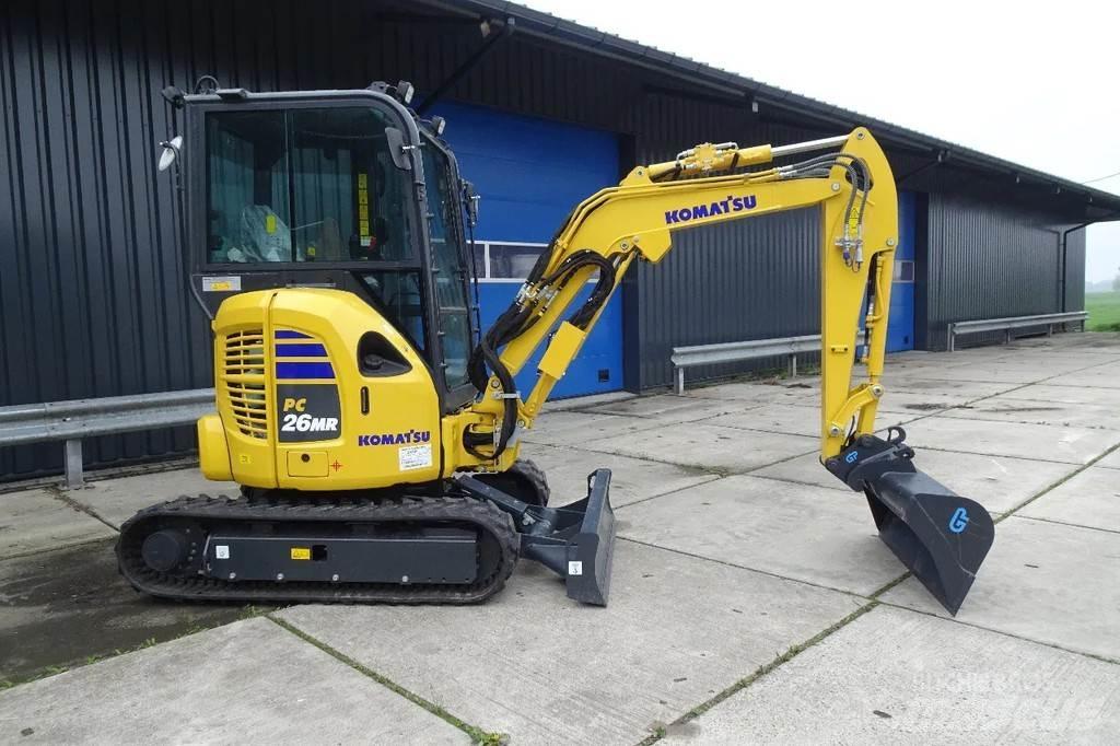 Komatsu PC26MR Rupsgraafmachines