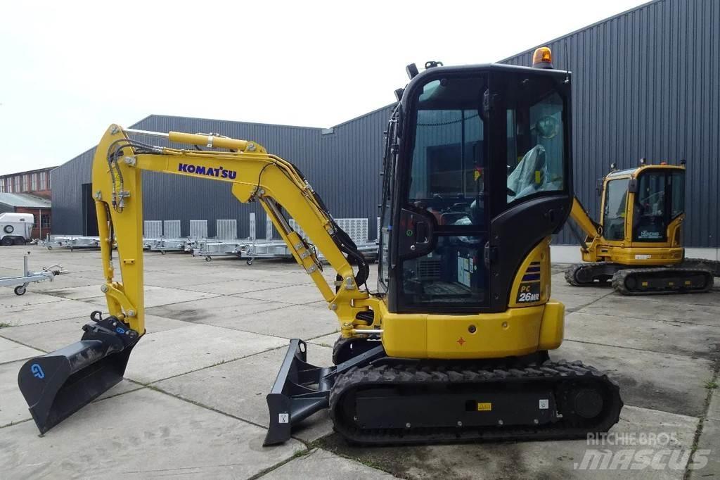 Komatsu PC26MR Rupsgraafmachines