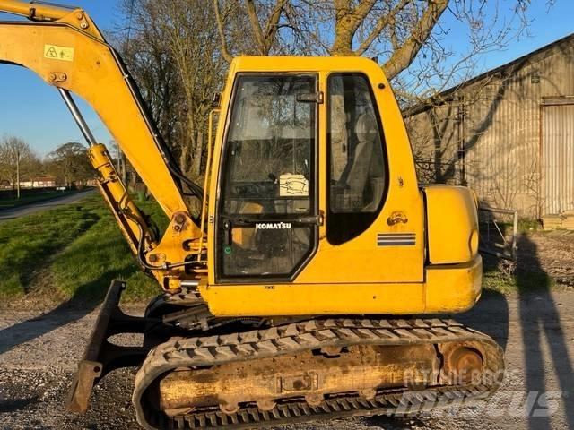 Komatsu PC 75 Midigraafmachines 7t - 12t