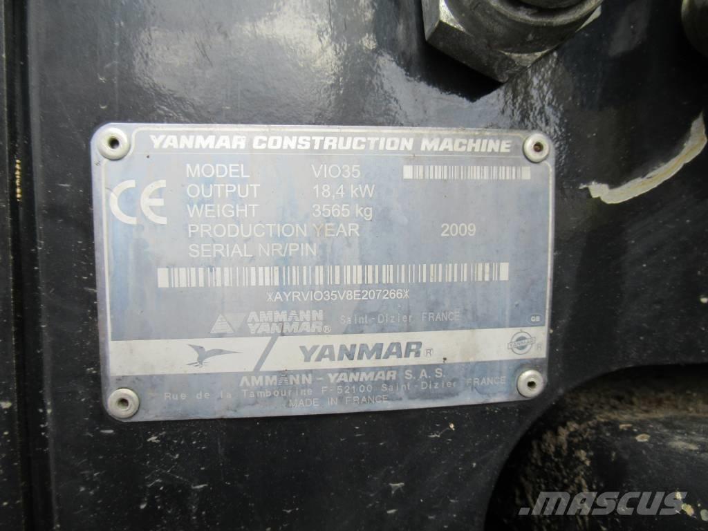 Yanmar VIO 35 Minigraafmachines < 7t