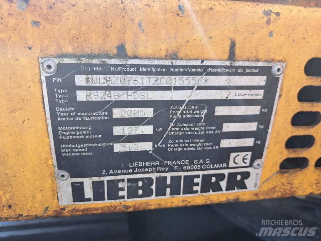 Liebherr R924B HDSL Rupsgraafmachines